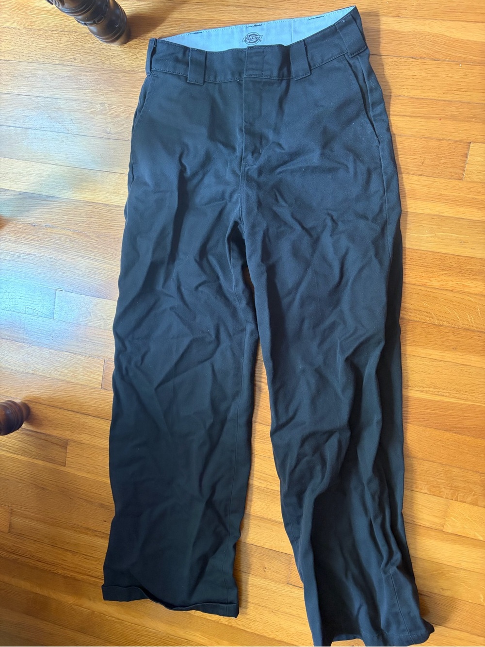 Dickies Black Straight-Leg Chinos